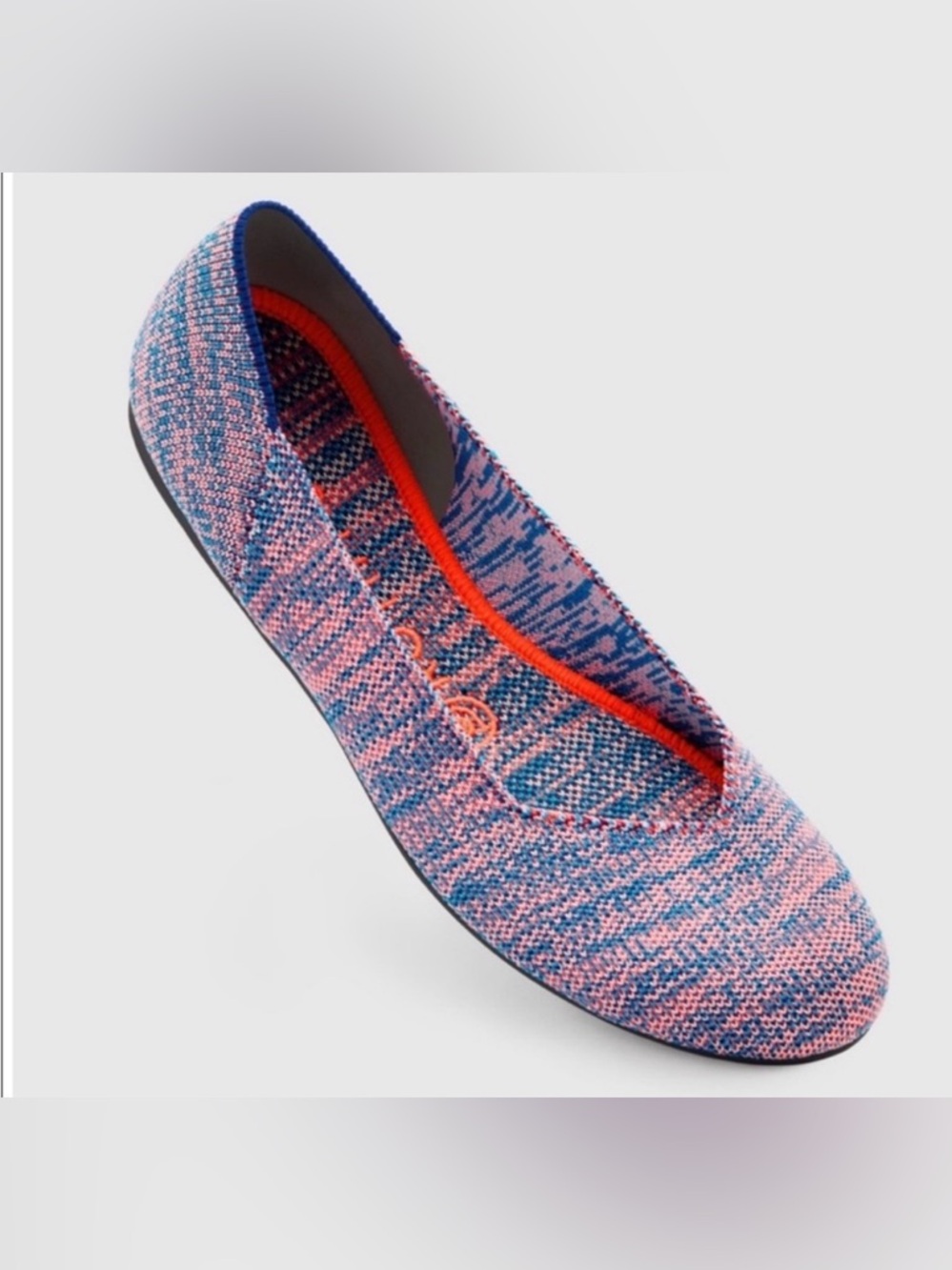 Rothy’s The Point Turquoise Melange Size 13 Limited Edition !